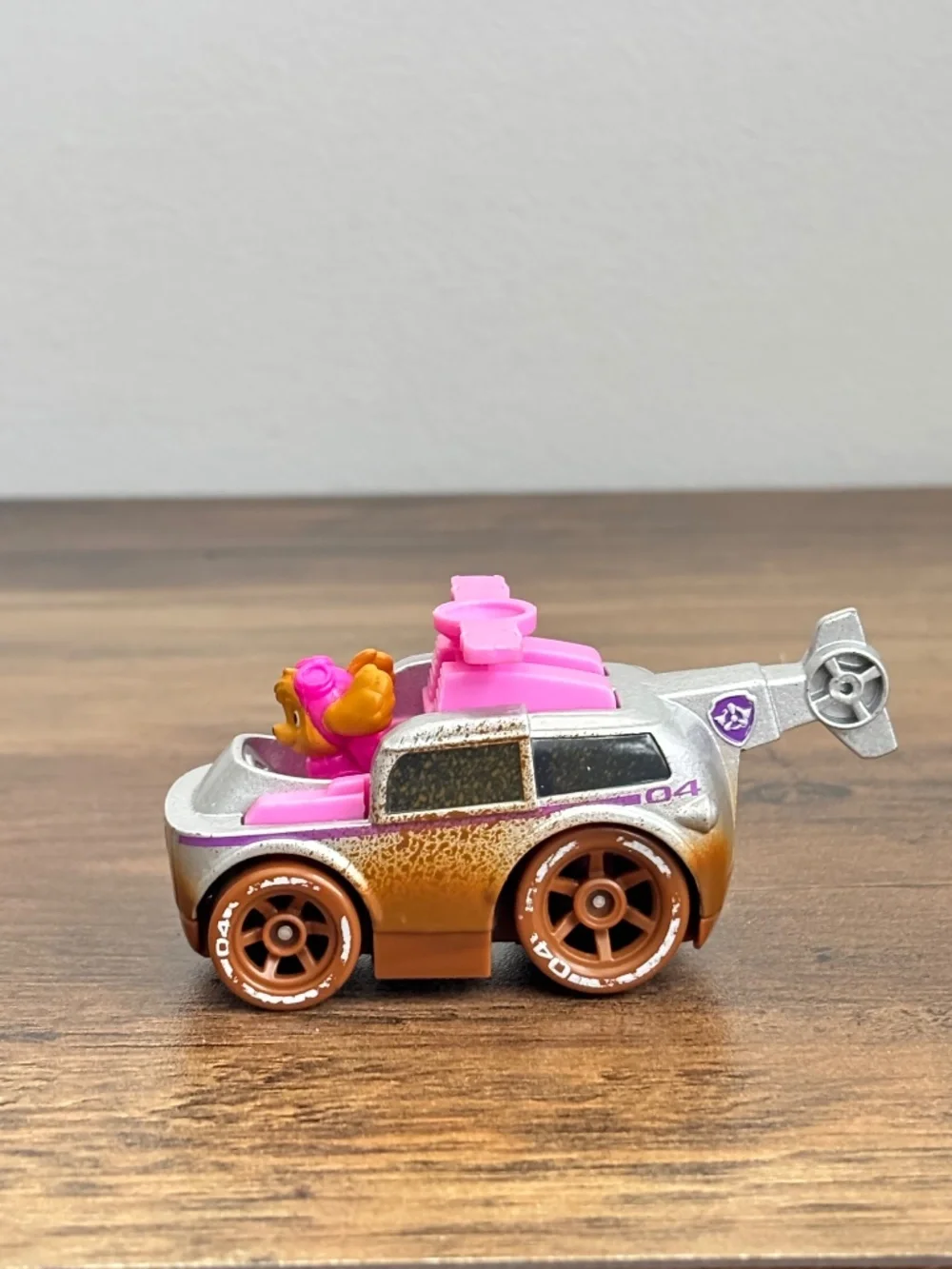 Paw Patrol True Metal Skye Off Road Die Cast Vehicle Muddy Car Toy Plane